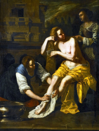 Bathsheba at her Bath Artemisia Gentileschi